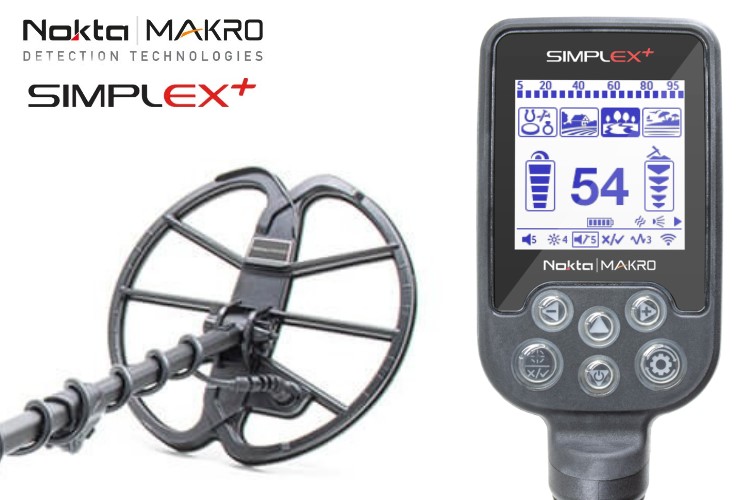 Nokta/Makro Simplex+ WHP Ausr�stungspaket IV (Metalldetektor mit Funkkopfh�rer & Nokta Pinpointer & Schatzsucherhandbuch)