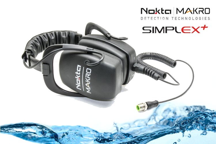 Wasserdichter Kopfhörer für den Simplex+ Metalldetektor